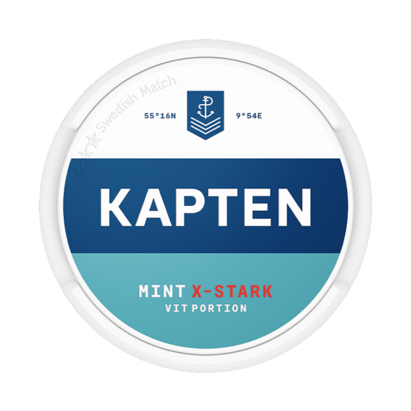 Kapten Vit Mint Extra Stark Portion