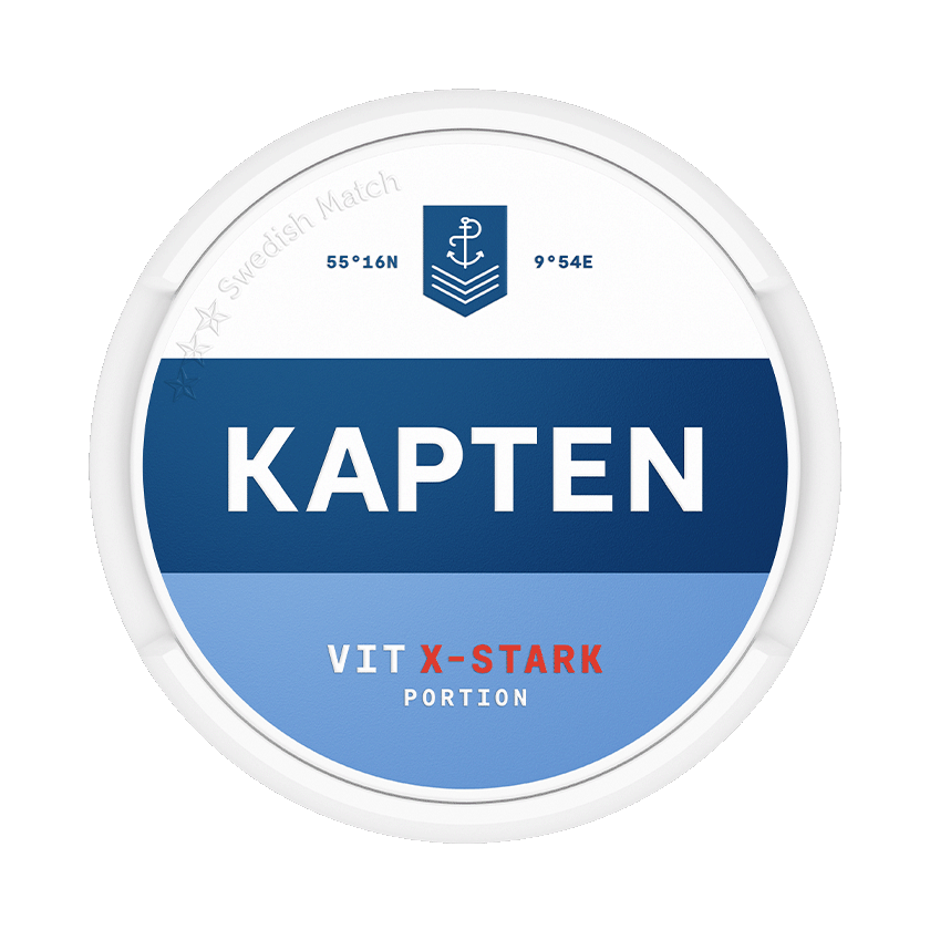 Kapten Kapten Vit X-Stark Extra Strong - snus