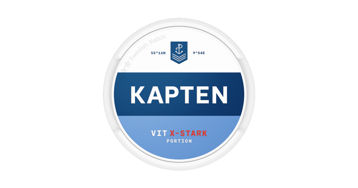 Kapten Vit X-Stark