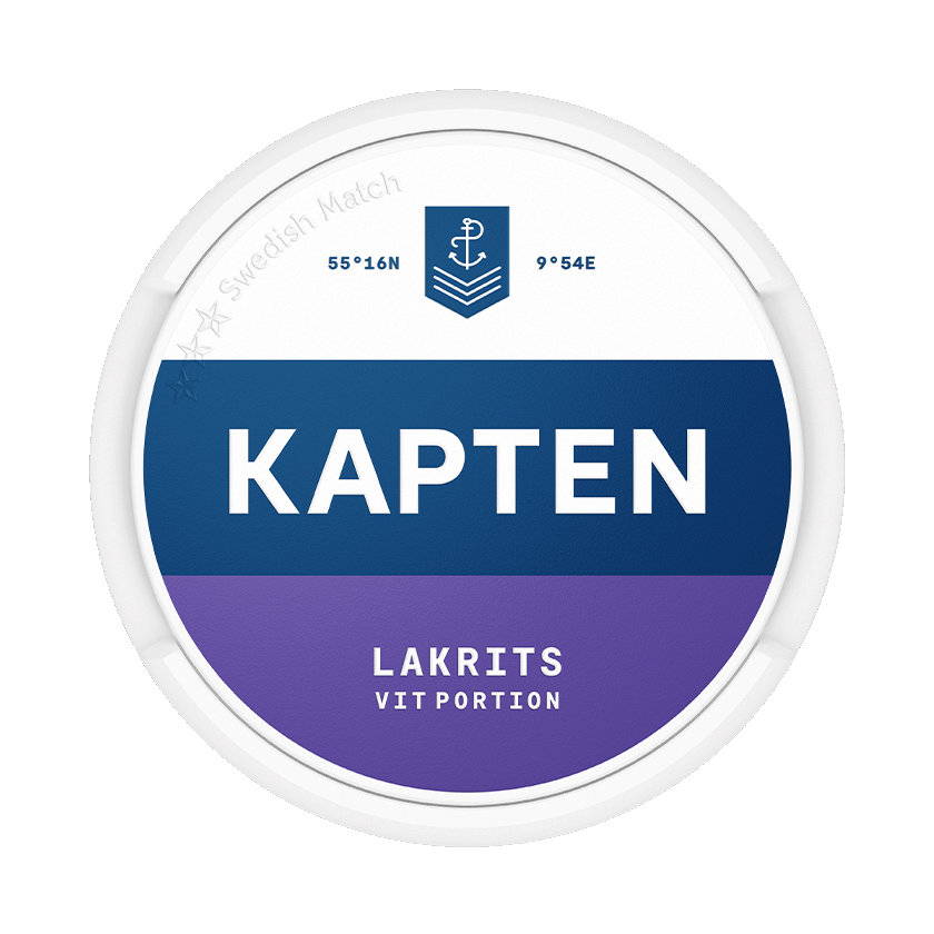 Kapten Vit Lakrits dosa