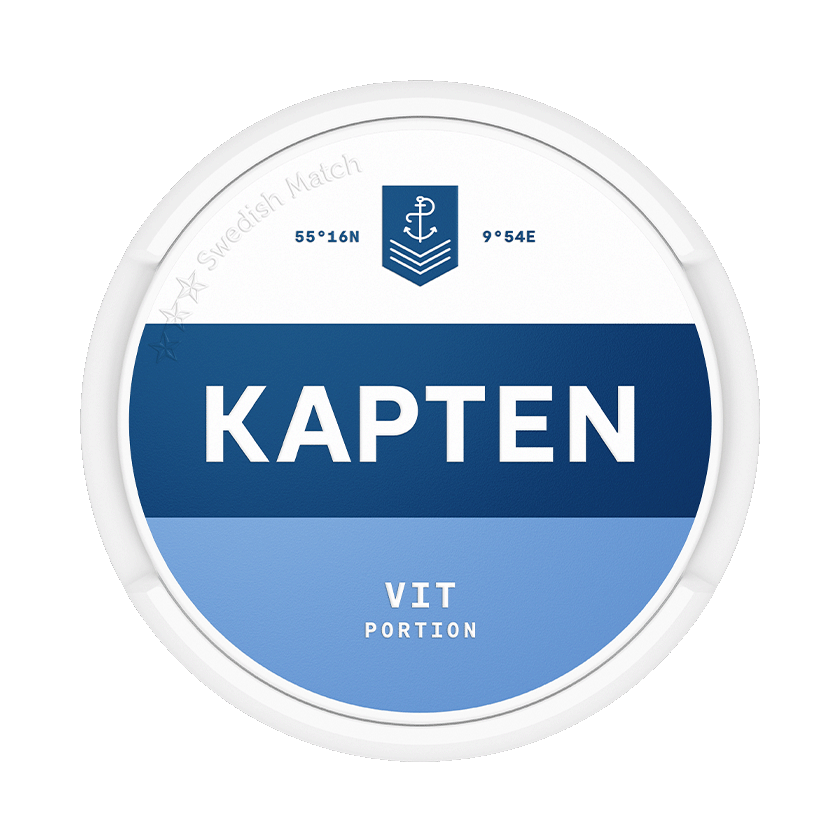 Kapten Kapten Vit Strong - portionssnus