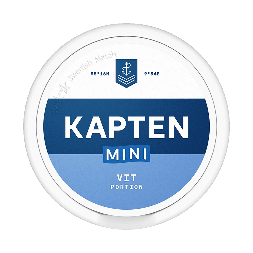 Kapten Kapten Vit Mini Light - snus