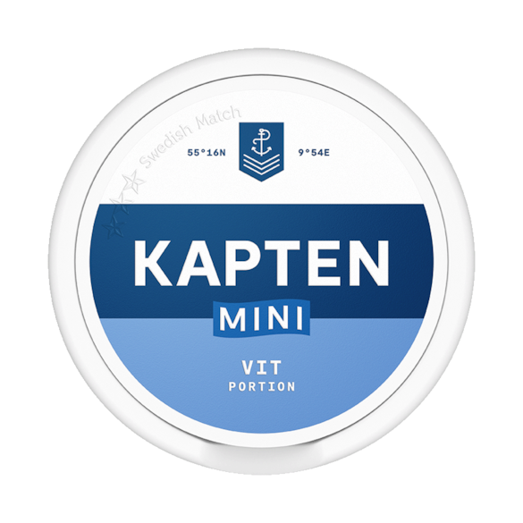 Kapten Mini Vit Portion