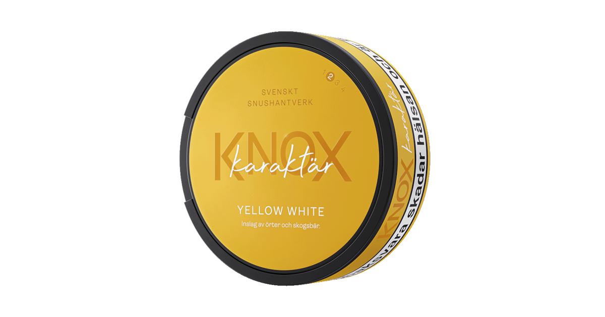 Knox Karaktär Yellow White