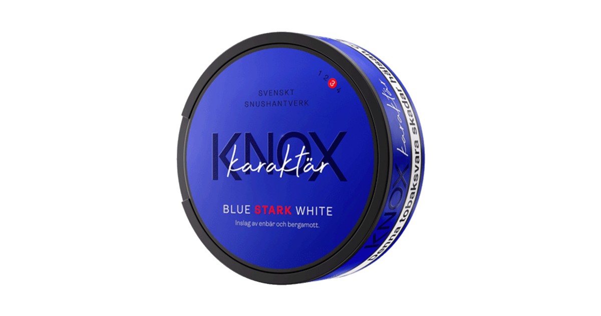 Knox Karaktär Blue Stark White