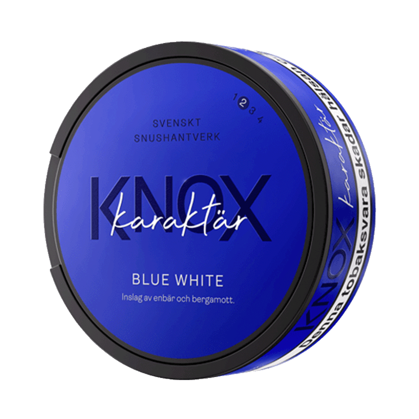 Knox Knox Karaktär Blue White Strong - traditionellt snus