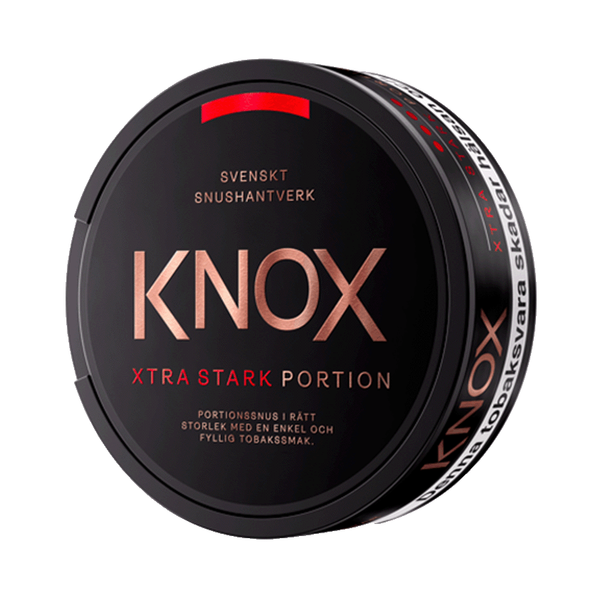 Knox Knox Xtra Stark Portion Extra Strong - snus