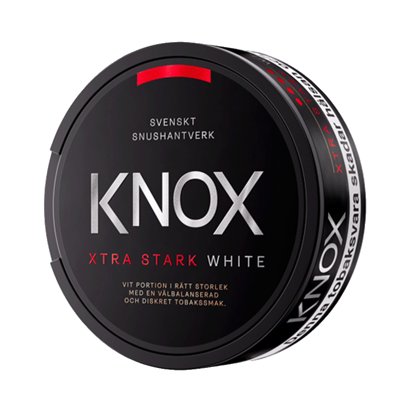 Knox Knox Xtra Stark White Extra Strong - snus