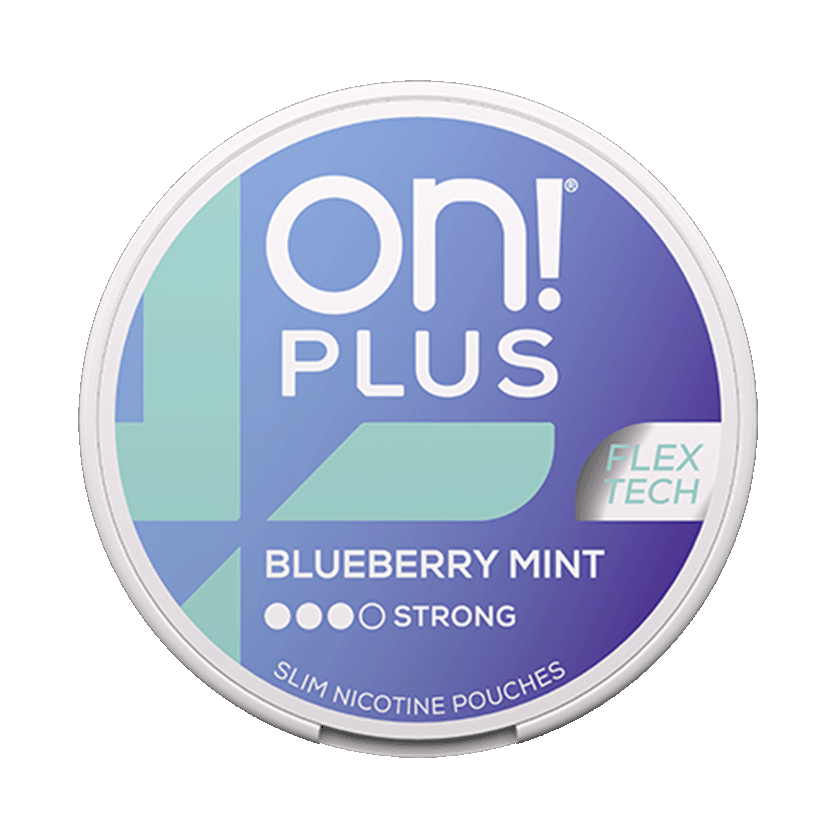On! On! Plus Blueberry Mint Strong Strong – nikotinpåsar