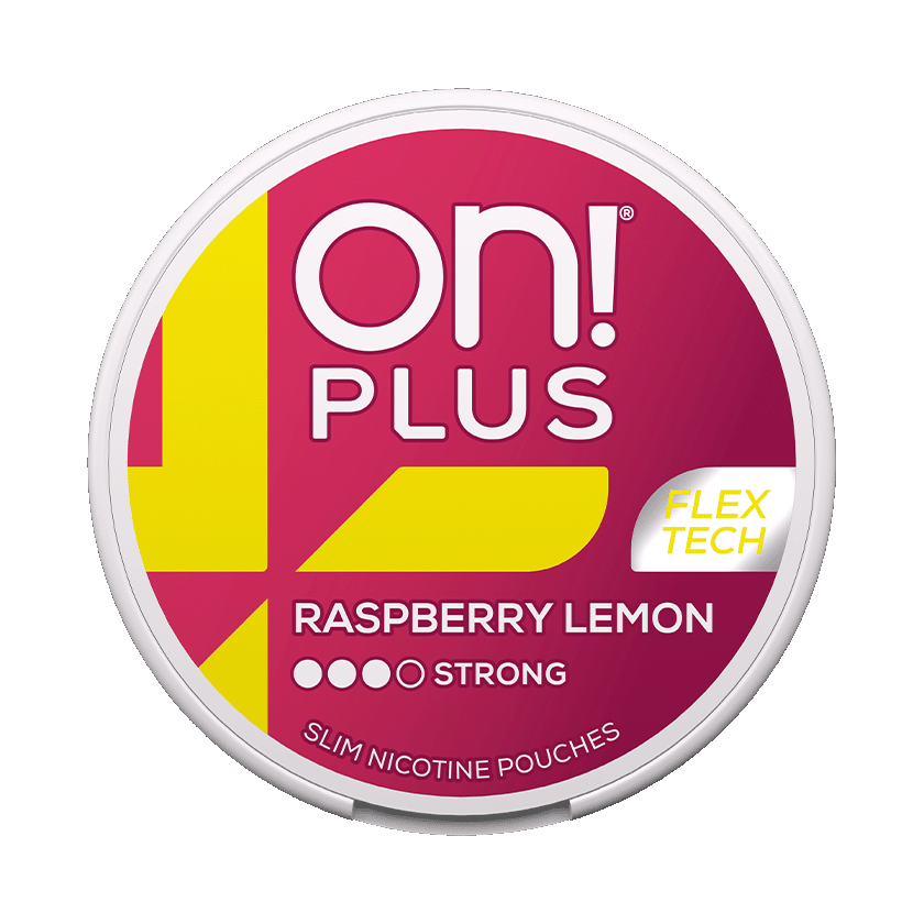 On! On! Plus Raspberry Lemon Strong Strong – nikotinpåsar