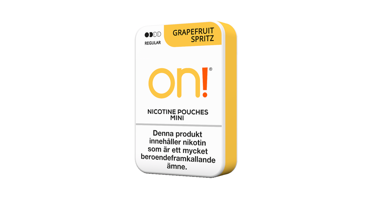 On! Grapefruit Spritz Regular Mini 3mg