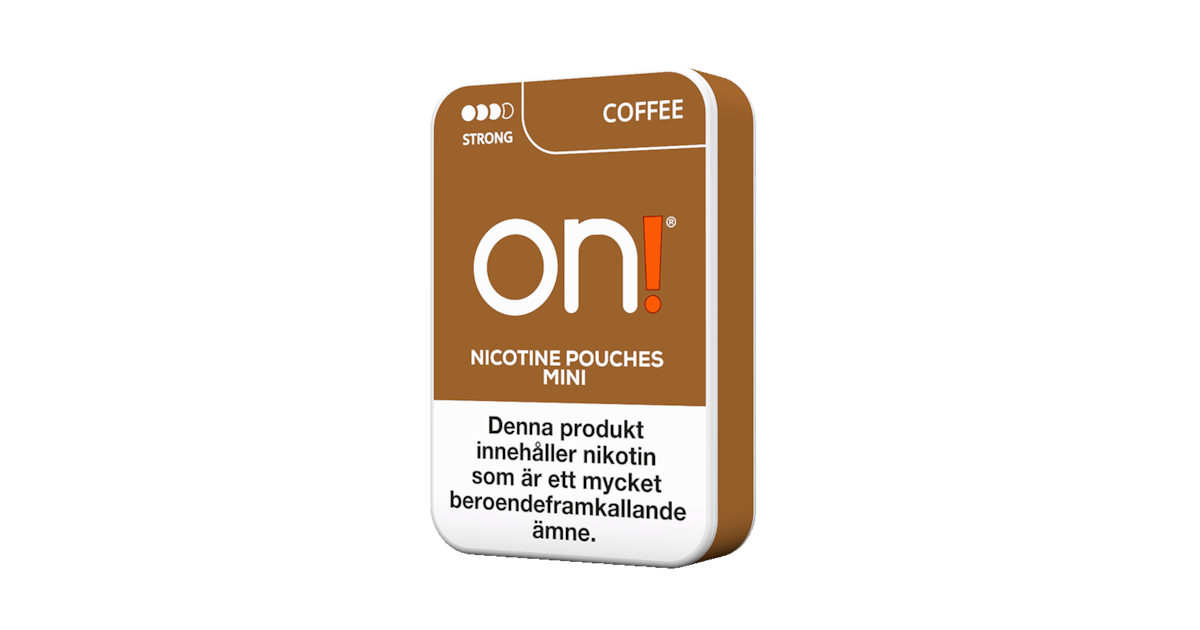 On! Coffee Strong Mini 6mg