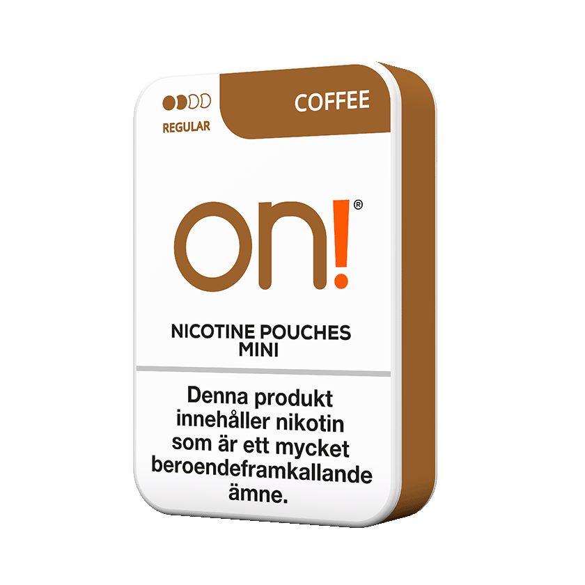 On! On! Coffee Mini 3mg Regular Normal – nikotinpåsar