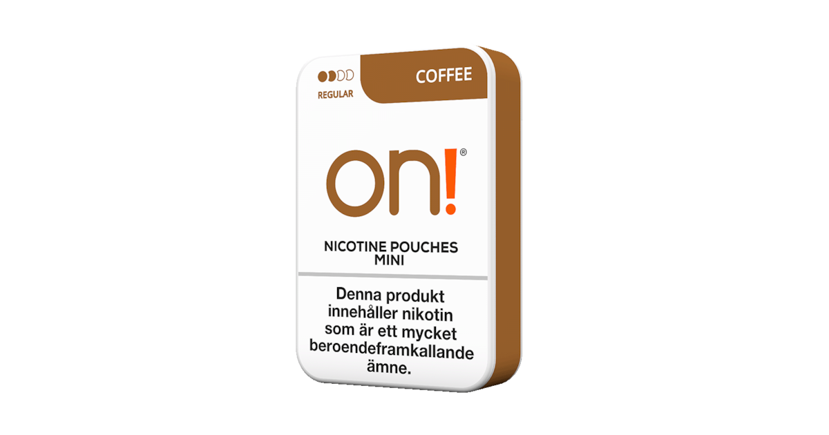 On! Coffee Regular Mini 3mg