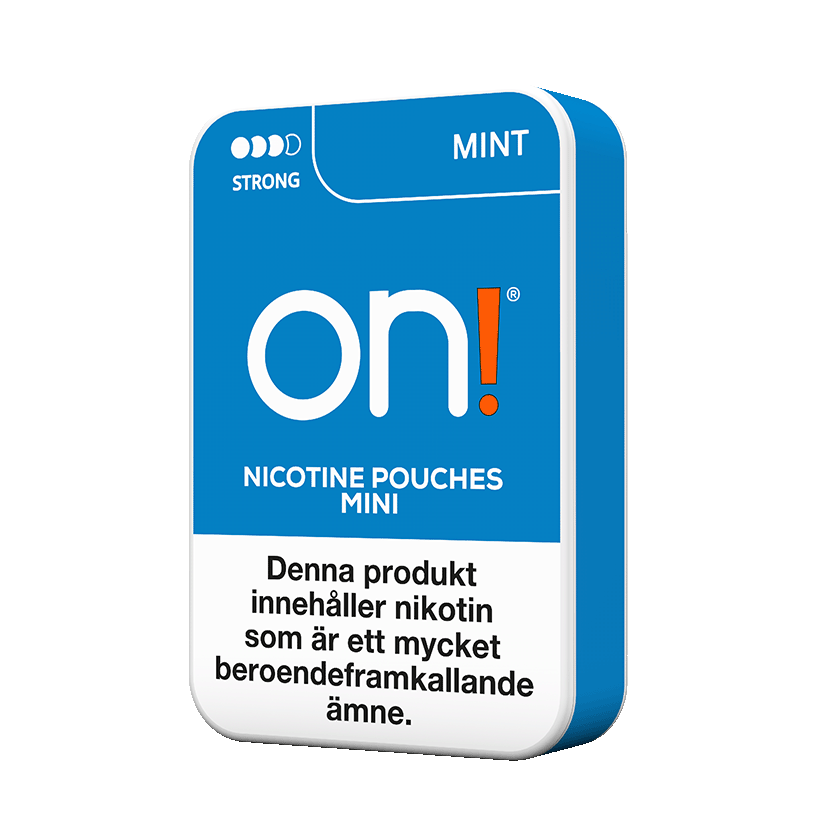 On! On Mint Mini Extra Strong - nikotinpåsar