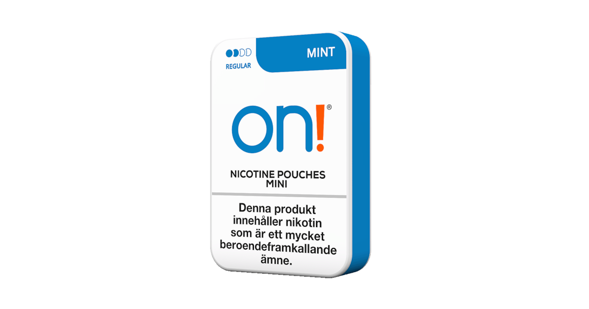 On! Mint Regular Mini 3mg