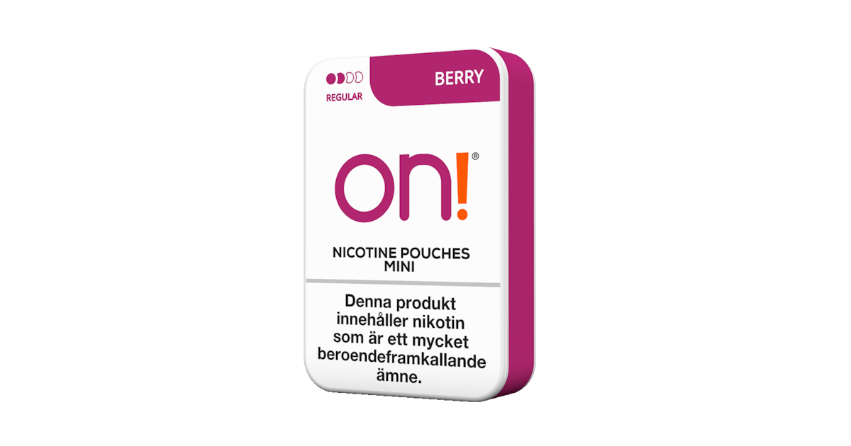 On! Berry Regular Mini 3mg