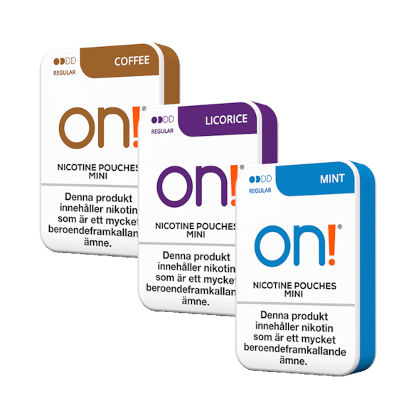 on! Mixed Regular Mixpack 3-pack