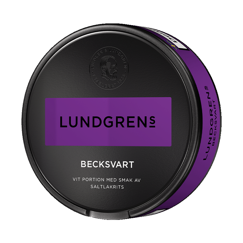 Lundgrens Becksvart - portionssnus