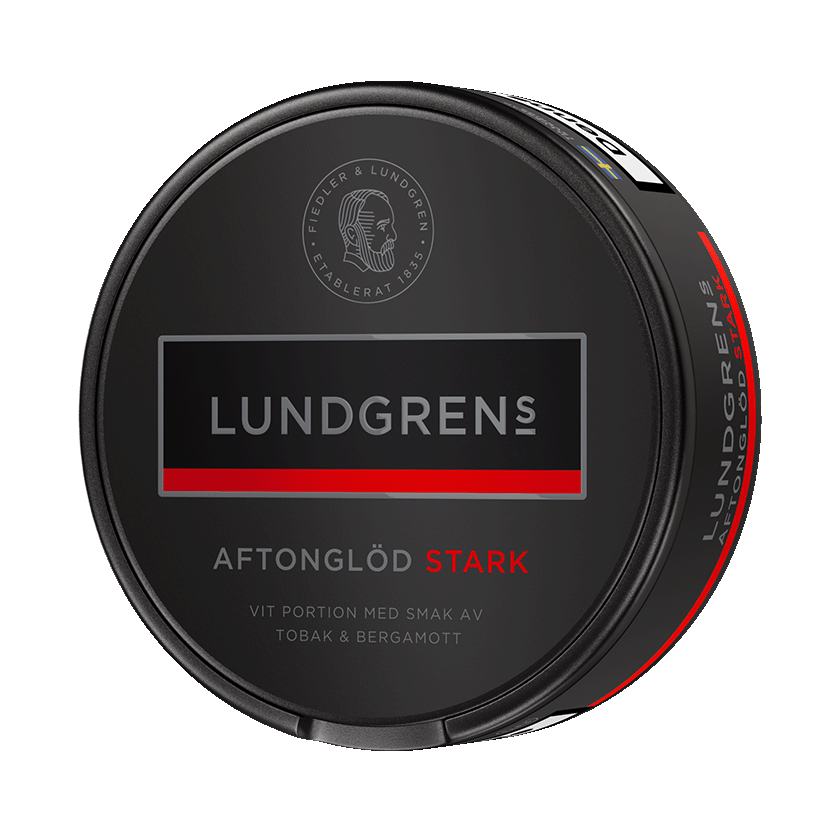 Lundgrens Aftonglöd Stark - portionssnus