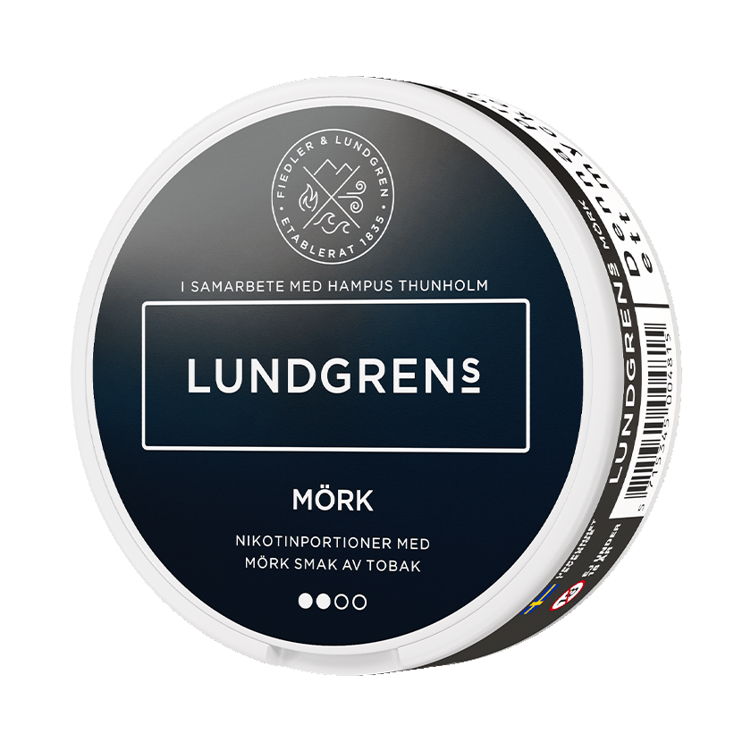 Lundgrens Mörk 2 - nikotinpåsar
