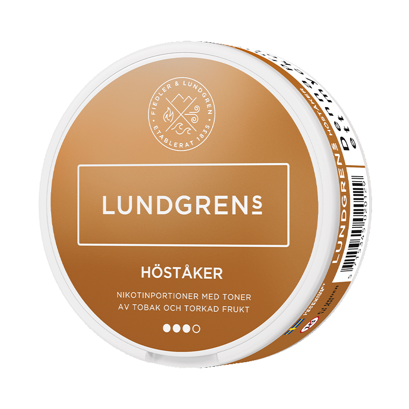 Lundgrenssnus Lundgrens Höståker Strong – nikotinpåsar