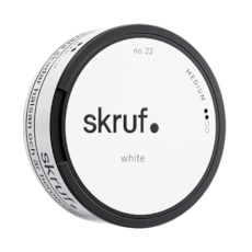 Skruf No.22 White Medium