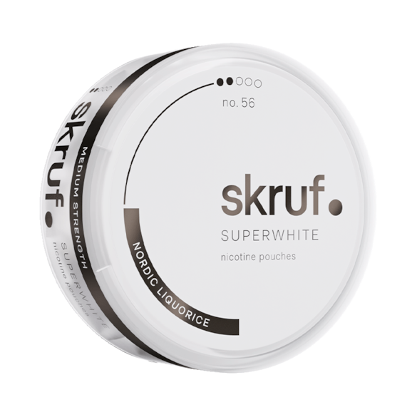 Skruf Superwhite No.56 Nordic Liquorice