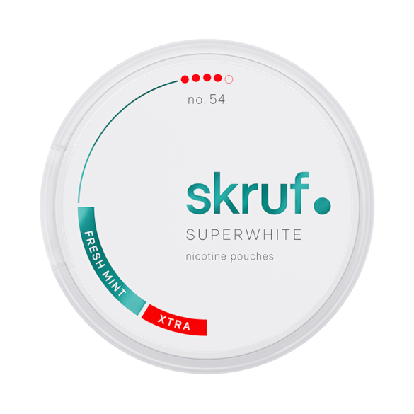 Skruf Superwhite No.54 Fresh Mint 11mg
