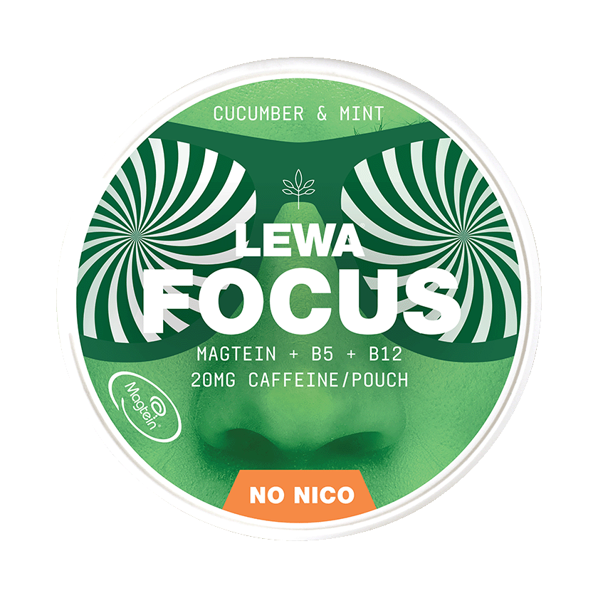 Lewa LEWA Cucumber Mint Nikotinfritt Snus Extra Strong - snus
