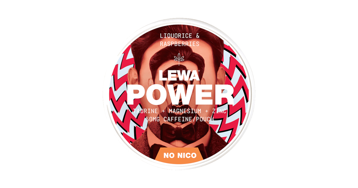 LEWA Power Liquorice & Raspberries 50mg Koffein