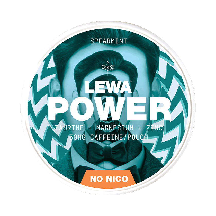 Lewa LEWA Spearmint Nikotinfritt Snus Extra Strong - snus
