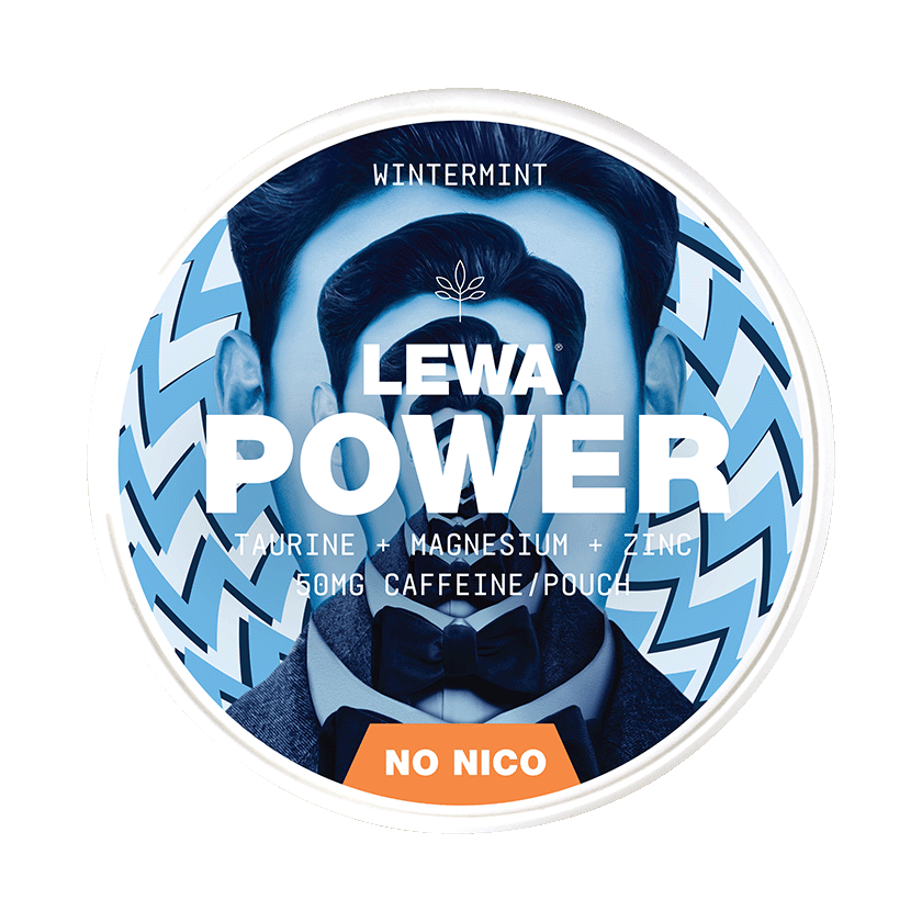 Lewa LEWA Wintermint Nikotinfritt Snus Extra Strong - nikotinpåsar