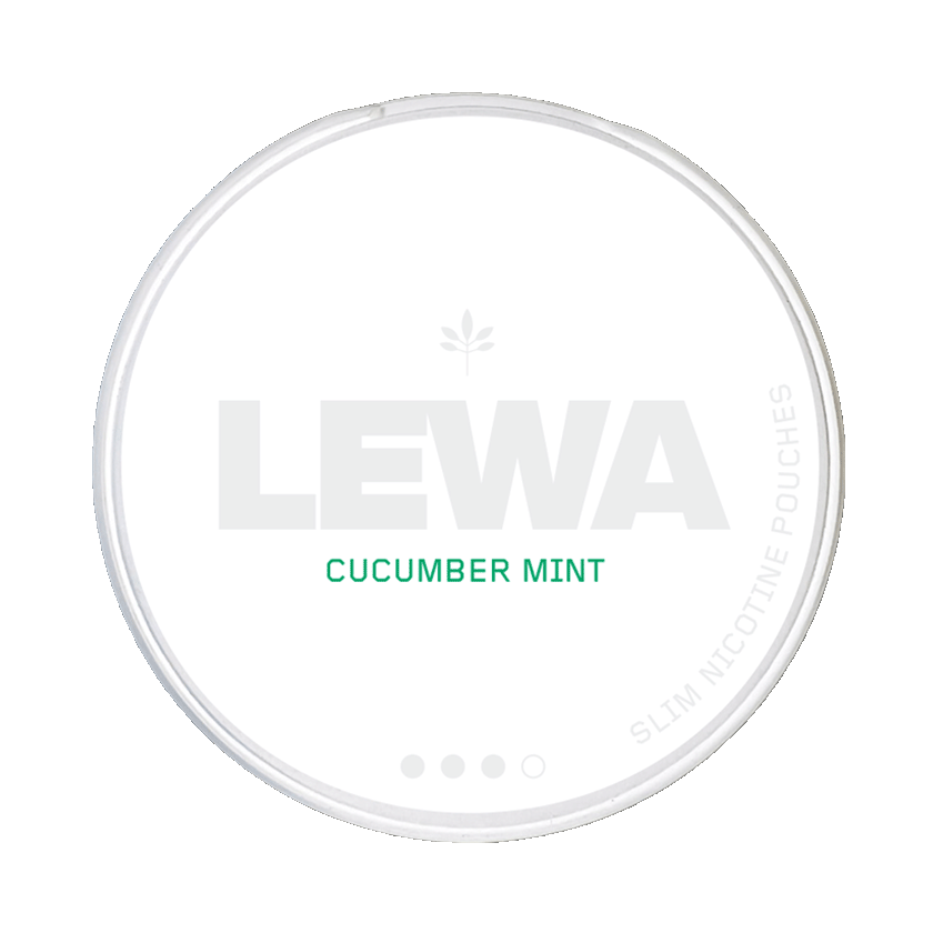 Lewa LEWA Cucumber Mint 3 Strong – nikotinpåsar