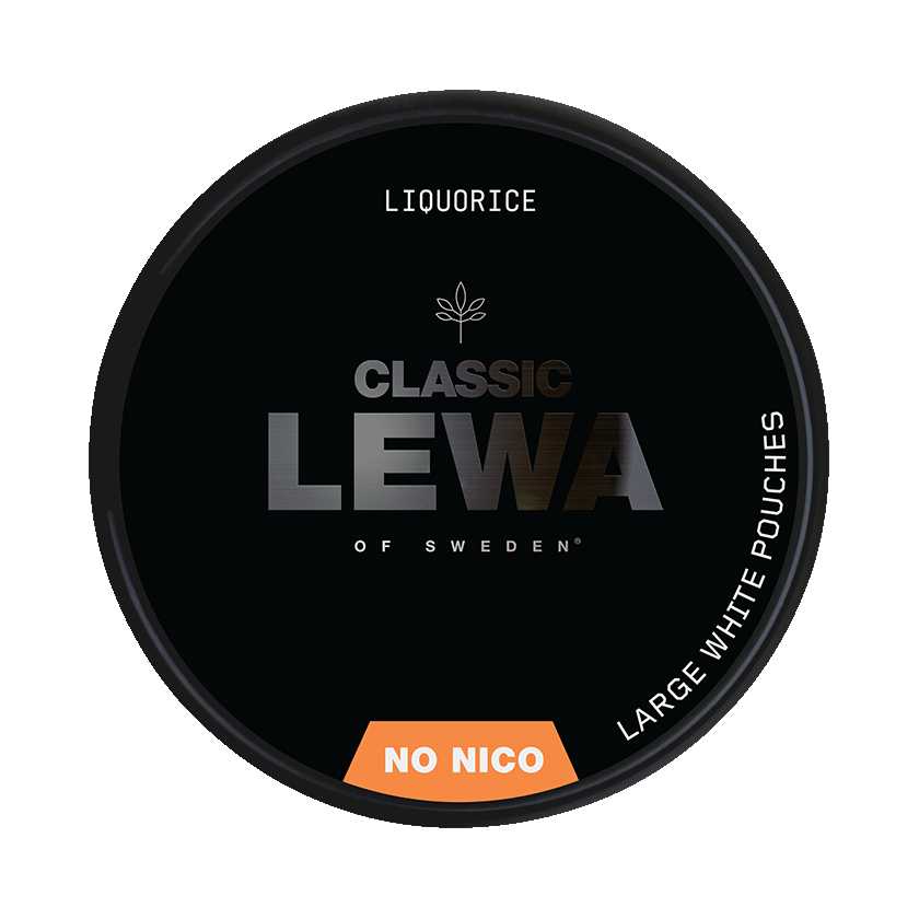 Lewa LEWA Classic Liquorice Nikotinfritt Snus - snus