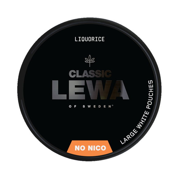 LEWA Classic Liquorice Nikotinfritt Snus
