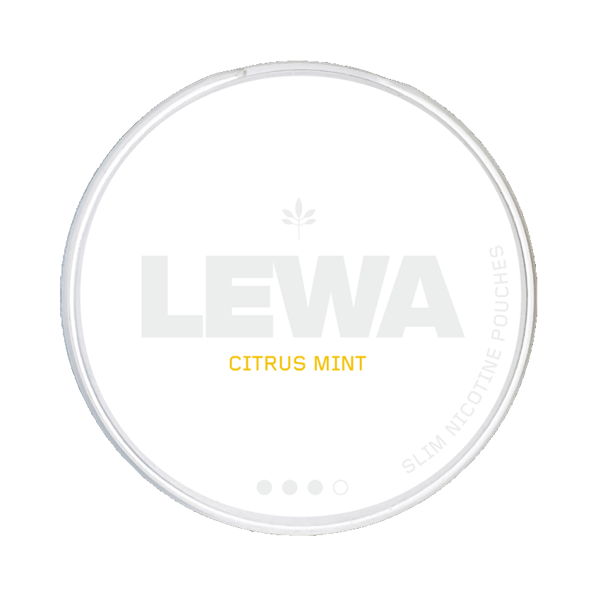 Lewa LEWA Citrus Mint 3 Strong – nikotinpåsar