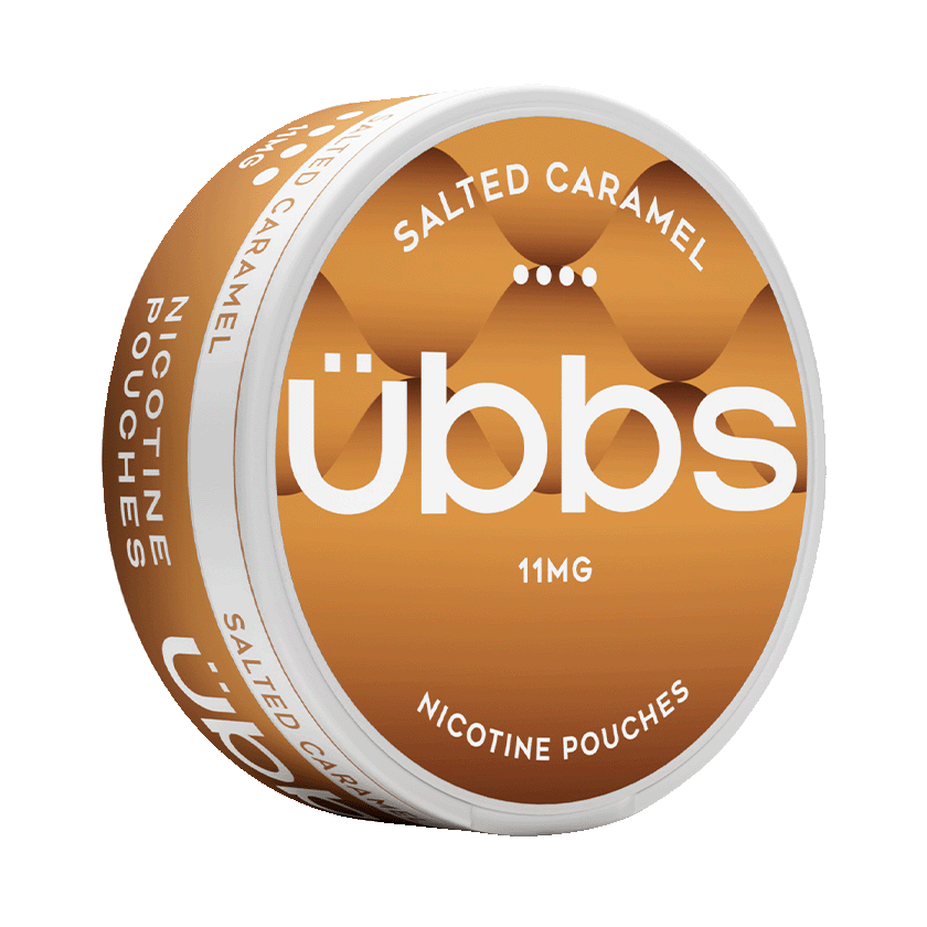 Ubbspouches Übbs Salted Caramel Strong Strong – nikotinpåsar