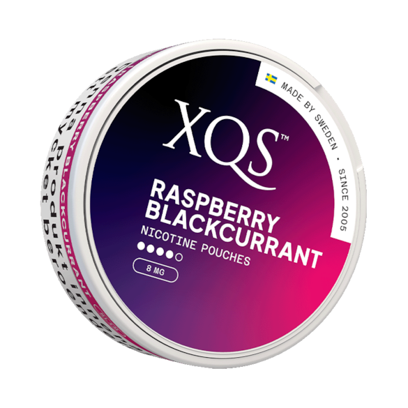 XQS Raspberry Blackcurrant Slim Strong