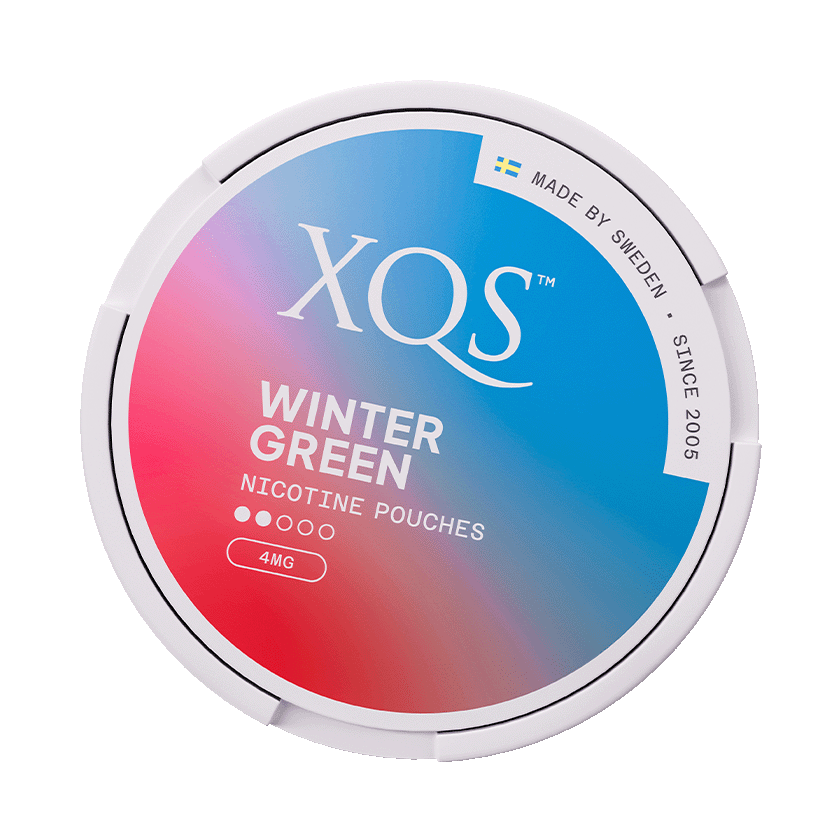 XQS XQS Wintergreen Slim Normal – nikotinpåsar