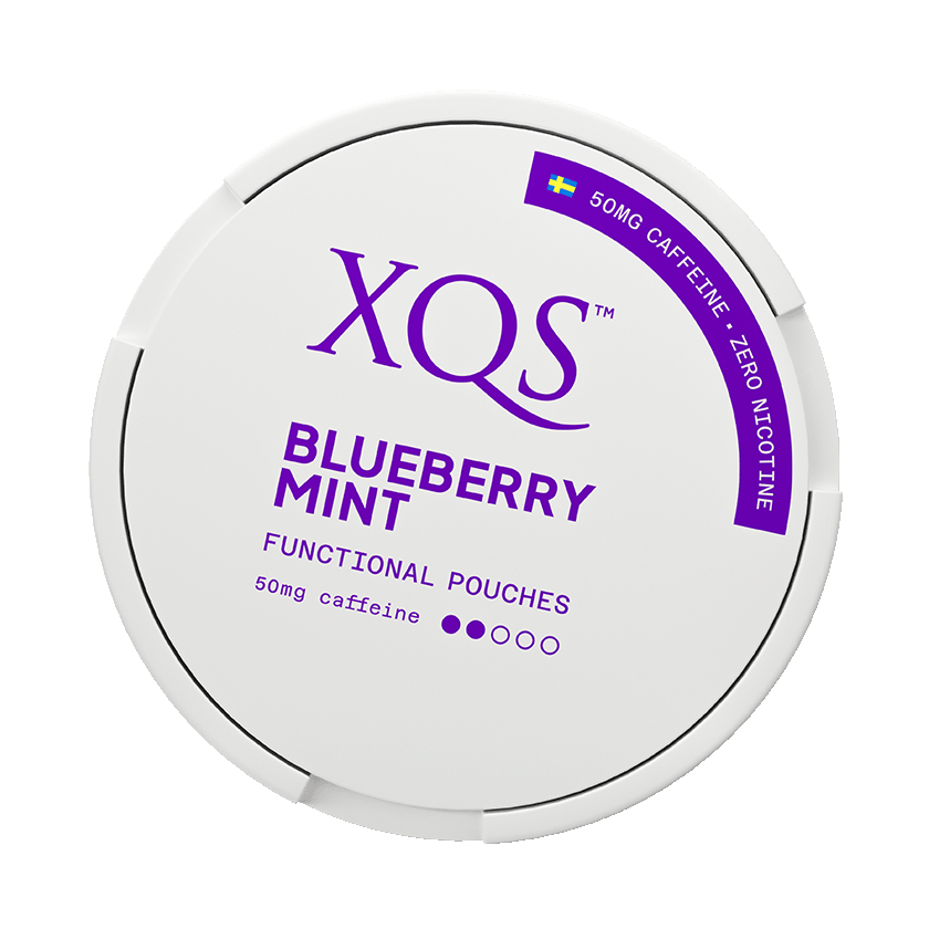 XQS XQS Blueberry Mint Strong – nikotinpåsar