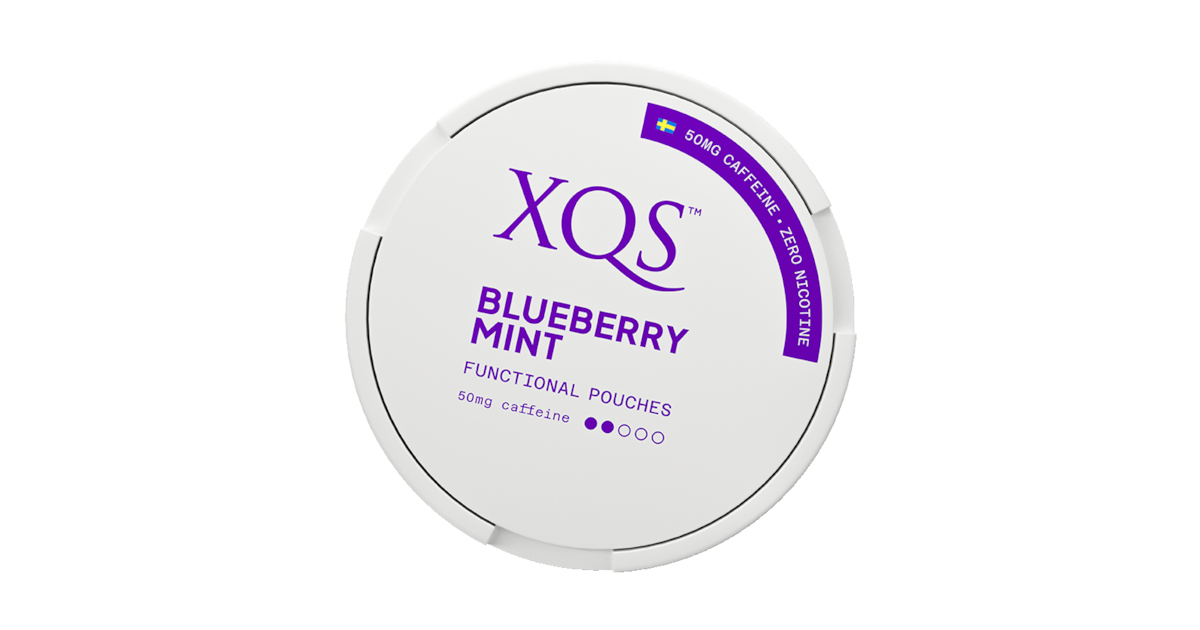 XQS Blueberry Mint 50mg Koffein