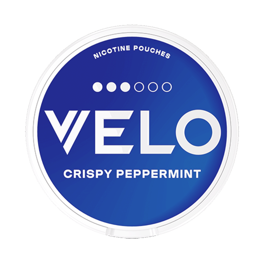 VELO VELO Crispy Peppermint Strong – nikotinpåsar