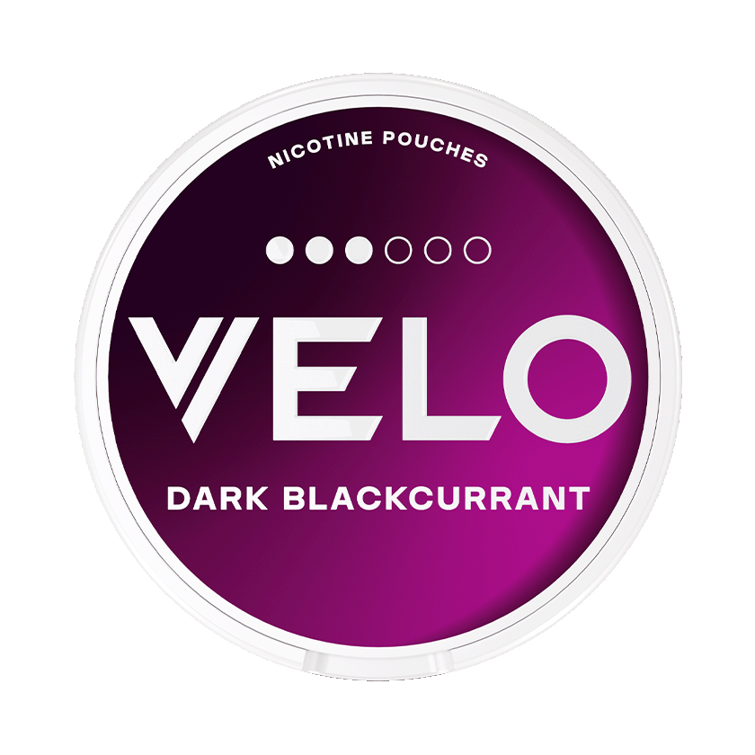 VELO VELO Dark Blackcurrant Normal – nikotinpåsar