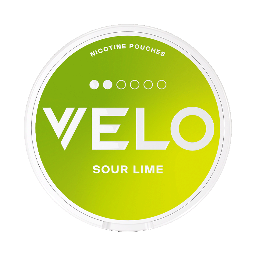 VELO VELO Sour Lime Normal – nikotinpåsar