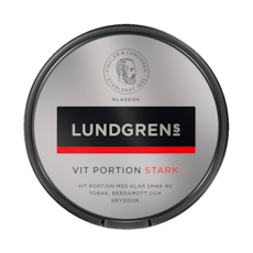 Lundgrens Vit Portion Stark