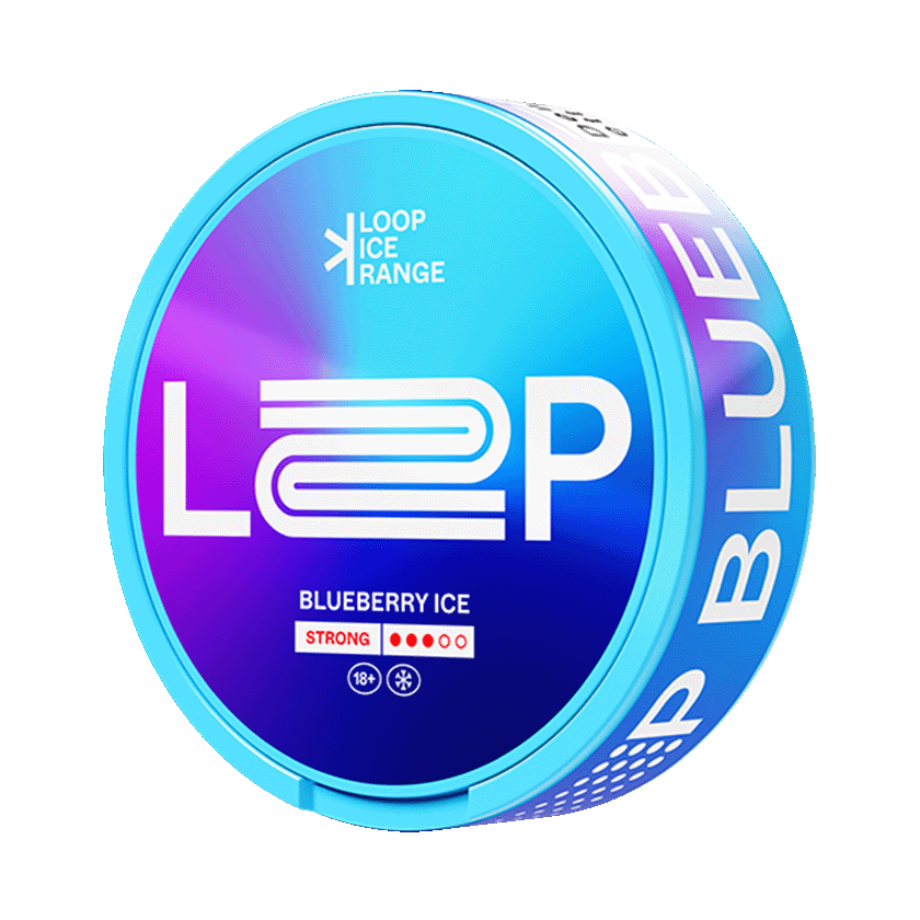 LOOP Loop Blueberry Ice Strong Strong – nikotinpåsar