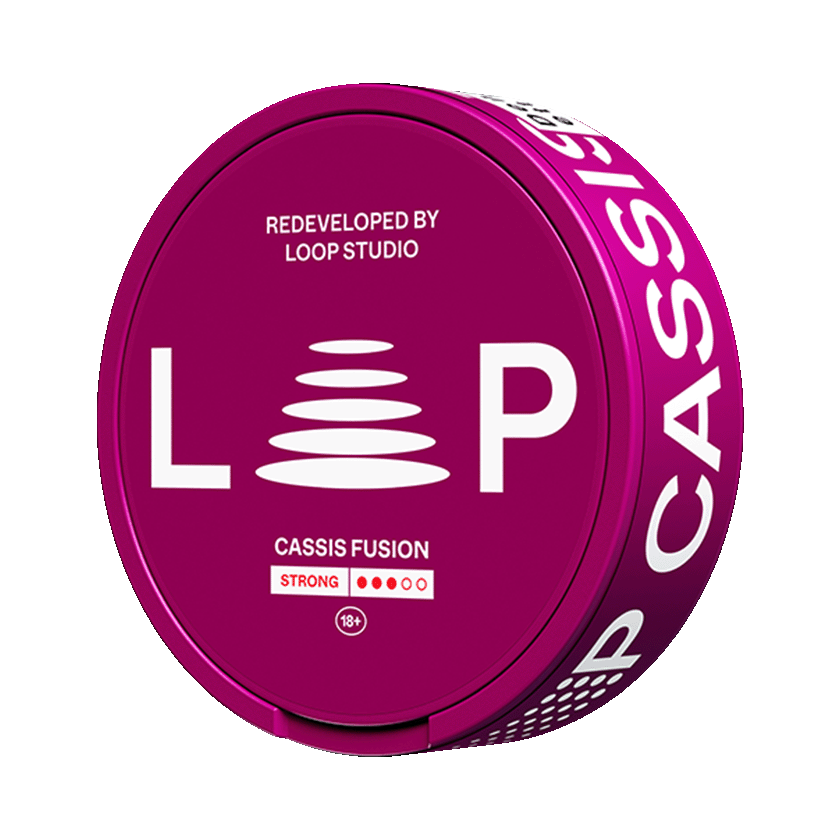 LOOP Loop Cassis Bliss Strong Strong – nikotinpåsar