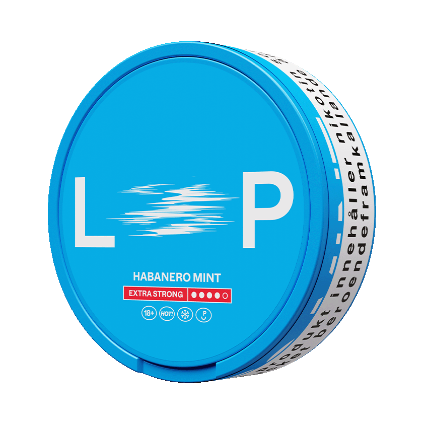Loop Habanero Mint Extra Strong - nikotinpåsar