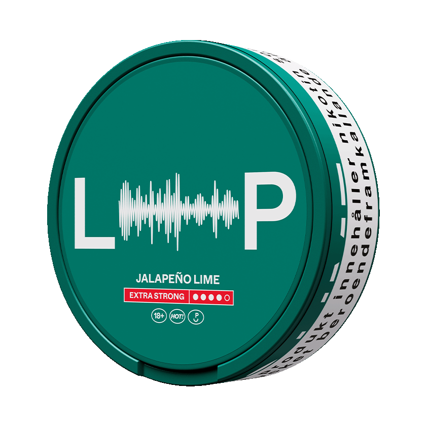 LOOP Loop Jalapeño Lime Normal – nikotinpåsar